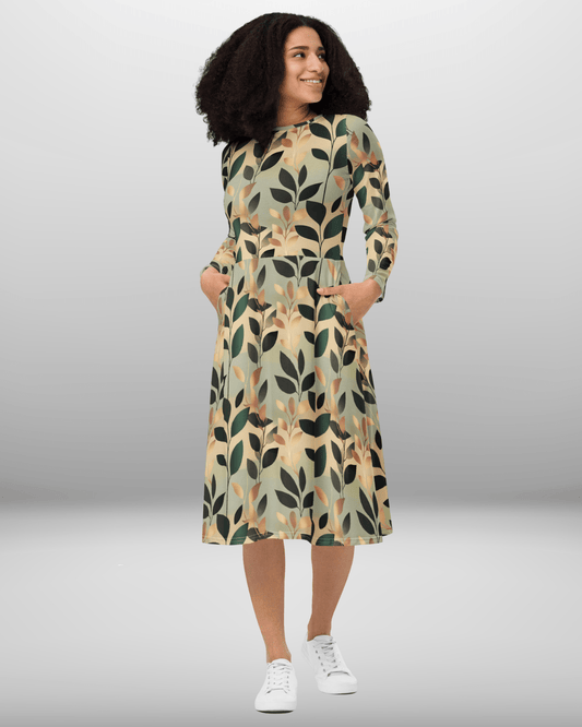 Bloom & Grace Midi Dress